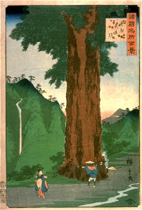 Hiroshige II Kōshū Yatatesugi