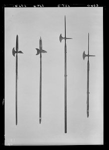 Hillebard för underofficer, Sverige, 1600-talets slut - Livrustkammaren - 514