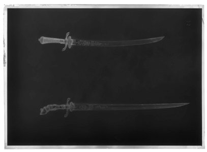 Hirschfängare - Livrustkammaren - 43302-negative