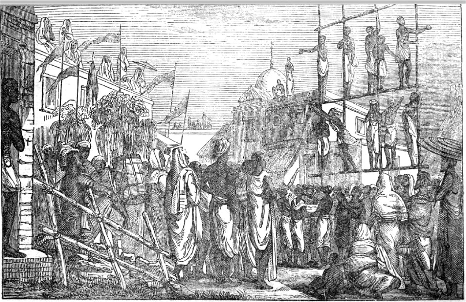 Hindoo Feast in honour of Siven (VII, p.6, January 1950) - Copy