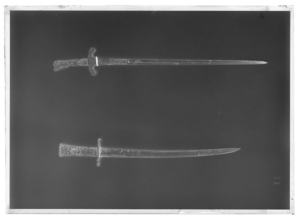 Hirschfängare - Livrustkammaren - 51901-negative