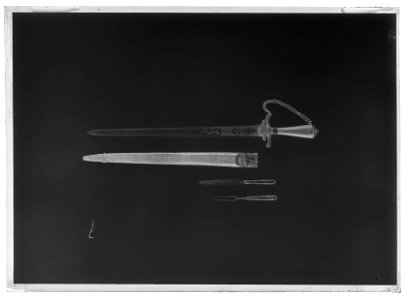 Hirschfängare - Livrustkammaren - 9058-negative
