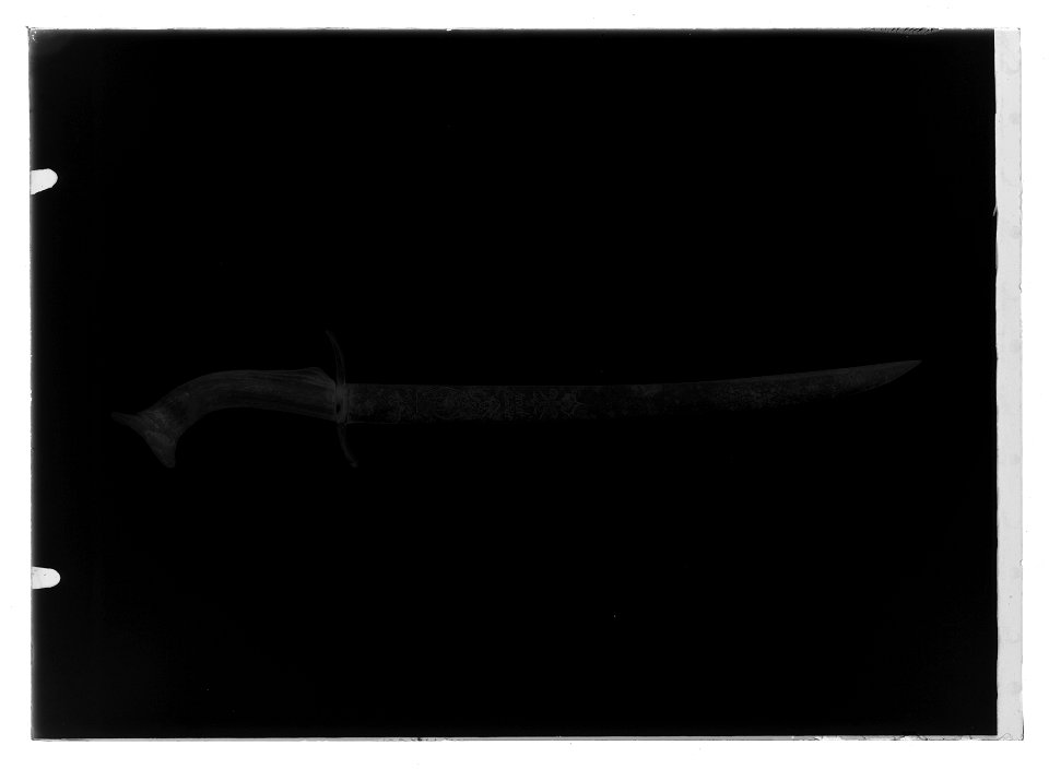 Hirschfängare - Livrustkammaren - 78240-negative
