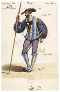 Hipollyte Lecomte - Guillaume Tell - No. 3 Gardes (comparses)