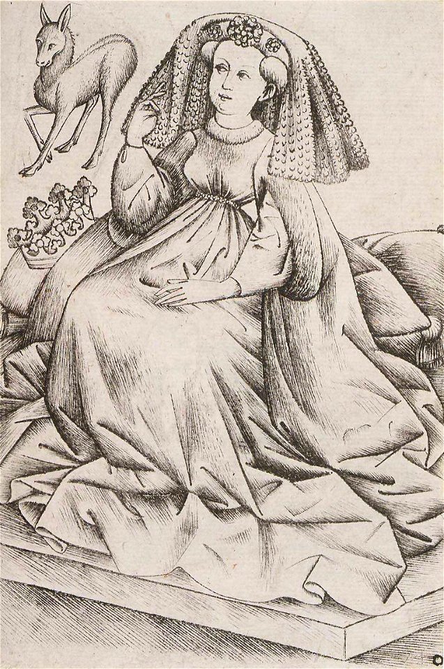 Hirsch Dame (Meister der Spielkarten)