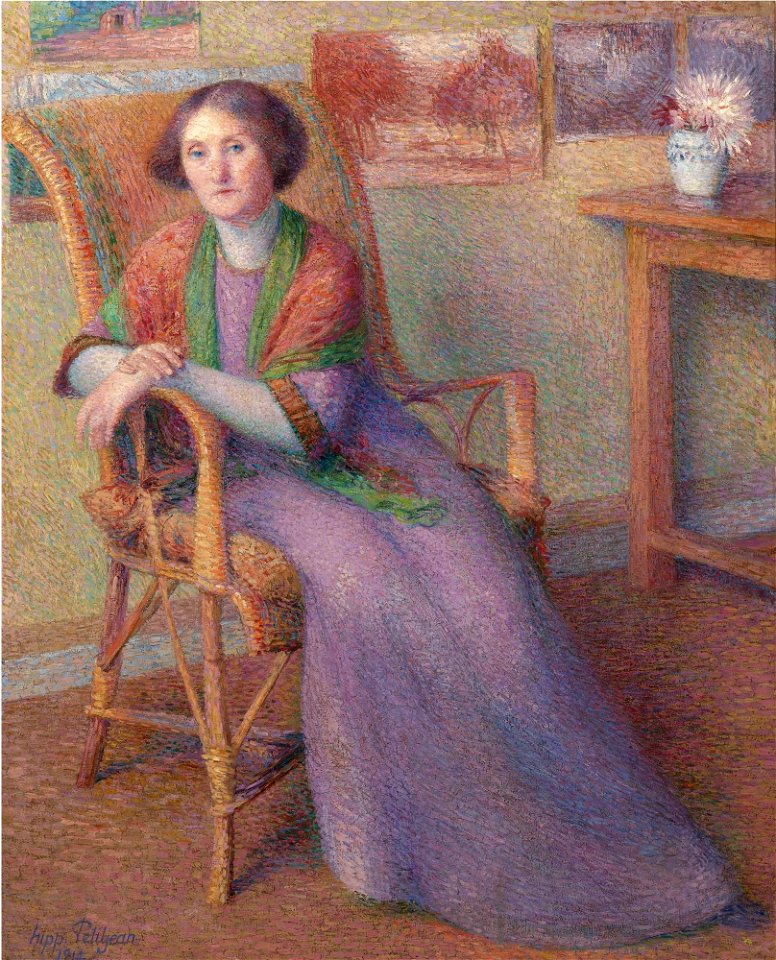 Hippolyte Petitjean - Portrait de sa femme