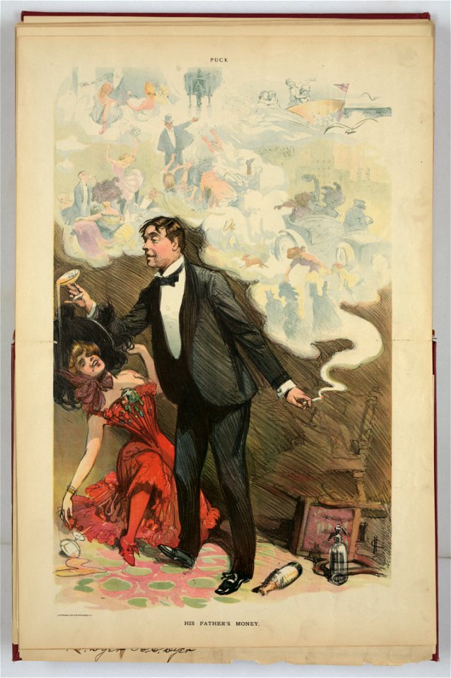 His father's money - CH (monogram). LCCN2011645926