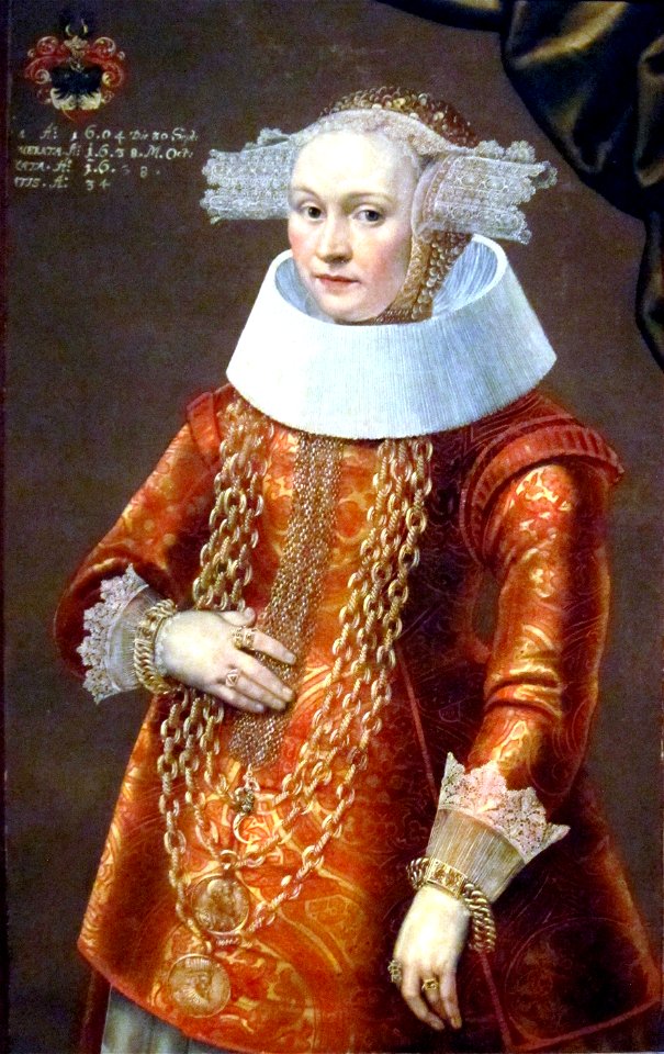 'Portrait of a Daughter of Dieterich Bromsen' by Michael Conrad Hirt, Dayton Art Institute