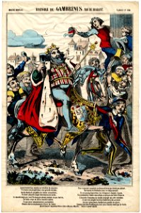 Histoire de Gambrinus. Roi de Brabant FIE IPO 74