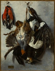 Hinrich Stravius - Hunting trophies - M.Ob.2508 - National Museum in Warsaw