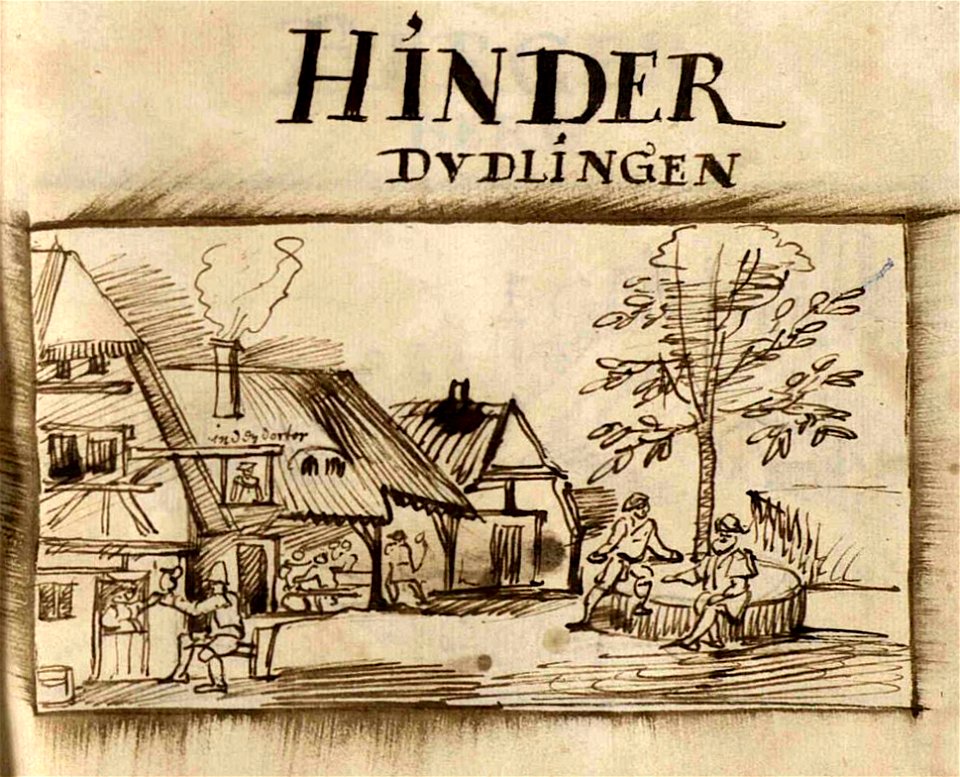 Hinder Dudlingen by Jean Bertels 1597