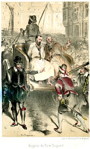 Histoire des Jésuites II p076 Supplice du Père Guignard par T Fragonard