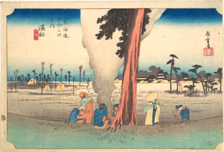 Hiroshige-53-Stations-Hoeido-30-Hamamatsu-MET-New-York-01