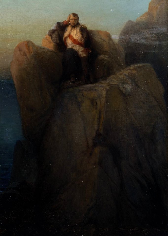 Hippolyte Paul Delaroche (1797-1856) - Napoleon at St Helena - RCIN 404876 - Royal Collection