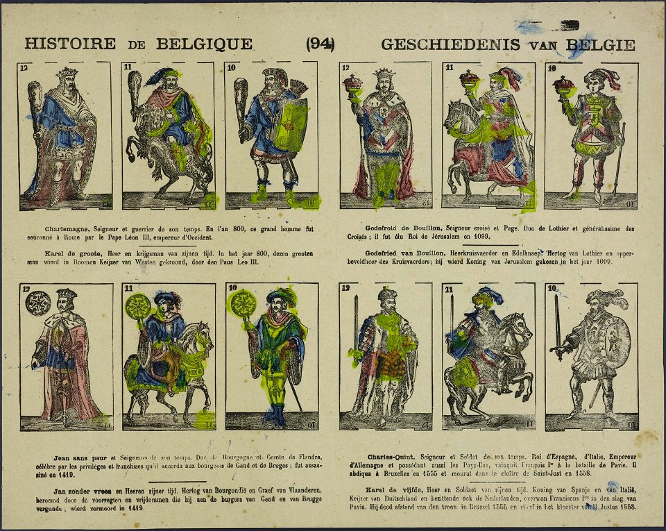 Histoire de Belgique-Catchpenny print-Borms 0695