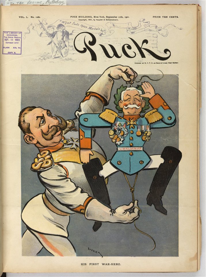 His first war-hero - Keppler. LCCN2010651461