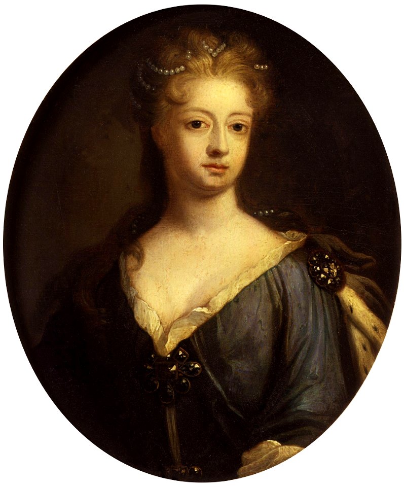 Sophia Dorothea, Queen of Prussia by Johann Leonhard Hirschmann