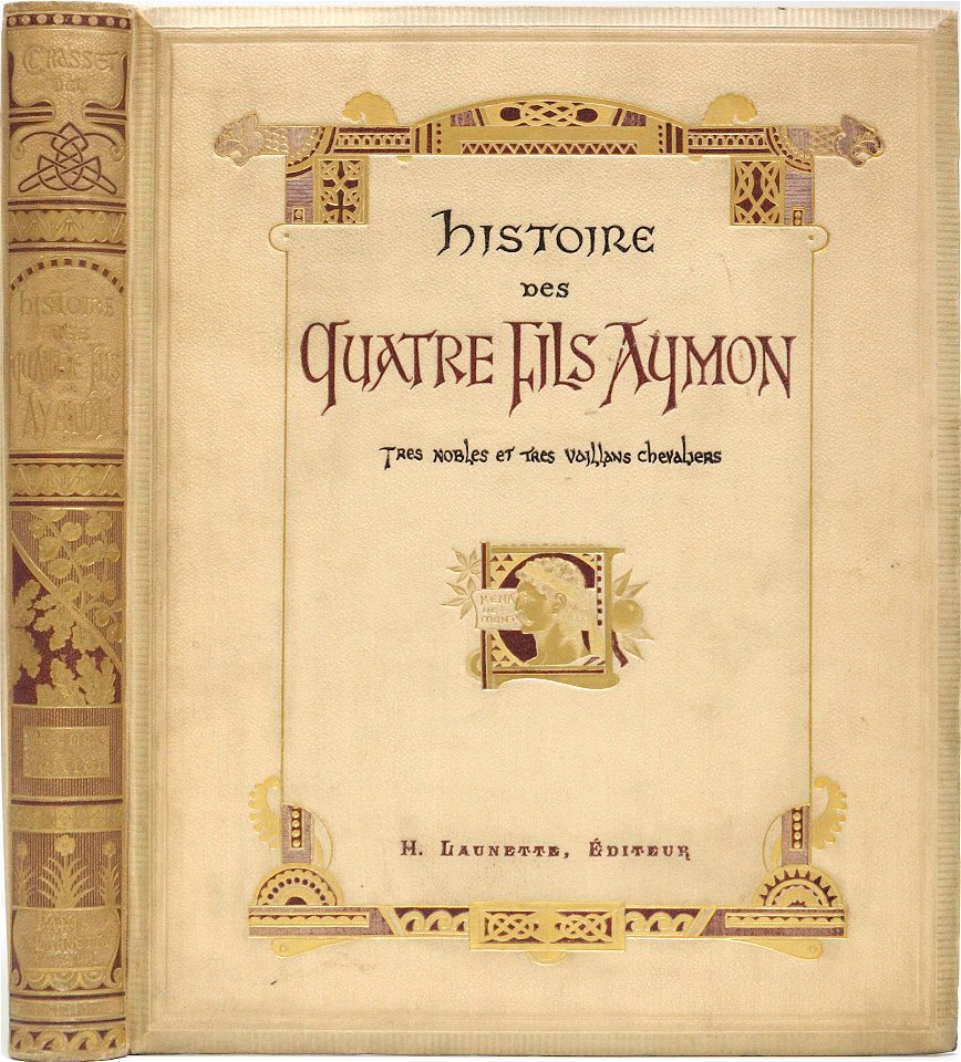 Histoire des Quatre Fils Aymon - Eugène Grasset-couverture