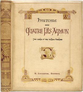 Histoire des Quatre Fils Aymon - Eugène Grasset-couverture