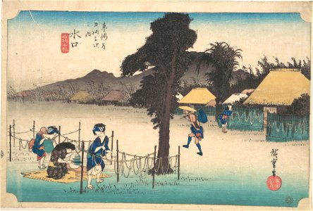 Hiroshige-53-Stations-Hoeido-51-Minakuchi-Met-New-York-01