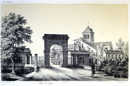 Histoire de la ville de Châlons-sur-Marne 44747 porte st Jean