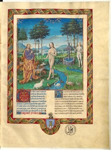 Histoire ancienne jusqu'à César - Adam et Ève - Arsenal Ms5081 f9