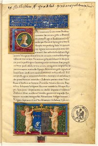 Histoire des rois de France de Cattaneo- Bib Arsenal Ms1096 f1