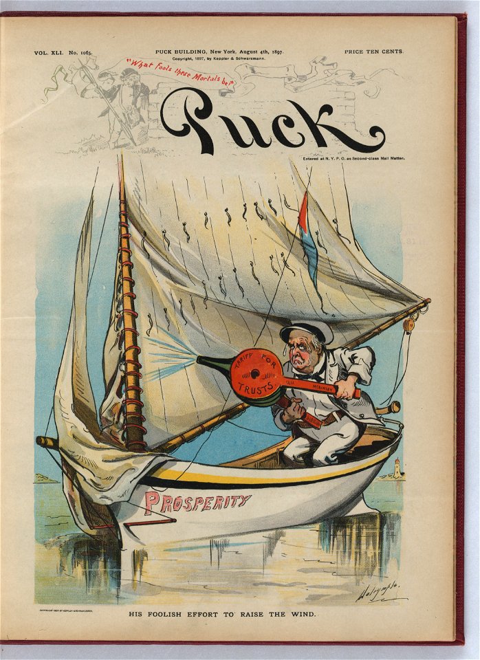 His foolish effort to raise the wind - Dalrymple. LCCN2012647696
