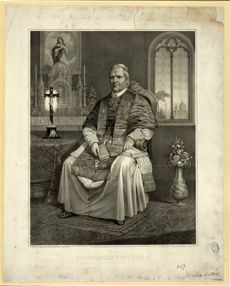 His Holiness Pope Pius IX LCCN2003679782