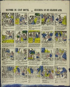 Histoire du chat botté-Catchpenny print-Borms 0692
