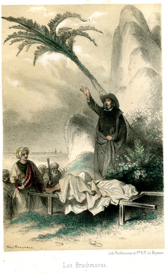 Histoire des Jésuites I p165 Les Brachmanes par T Fragonard