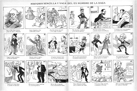 Historia sencilla y vaga del ex hombre de la daga, de Moya