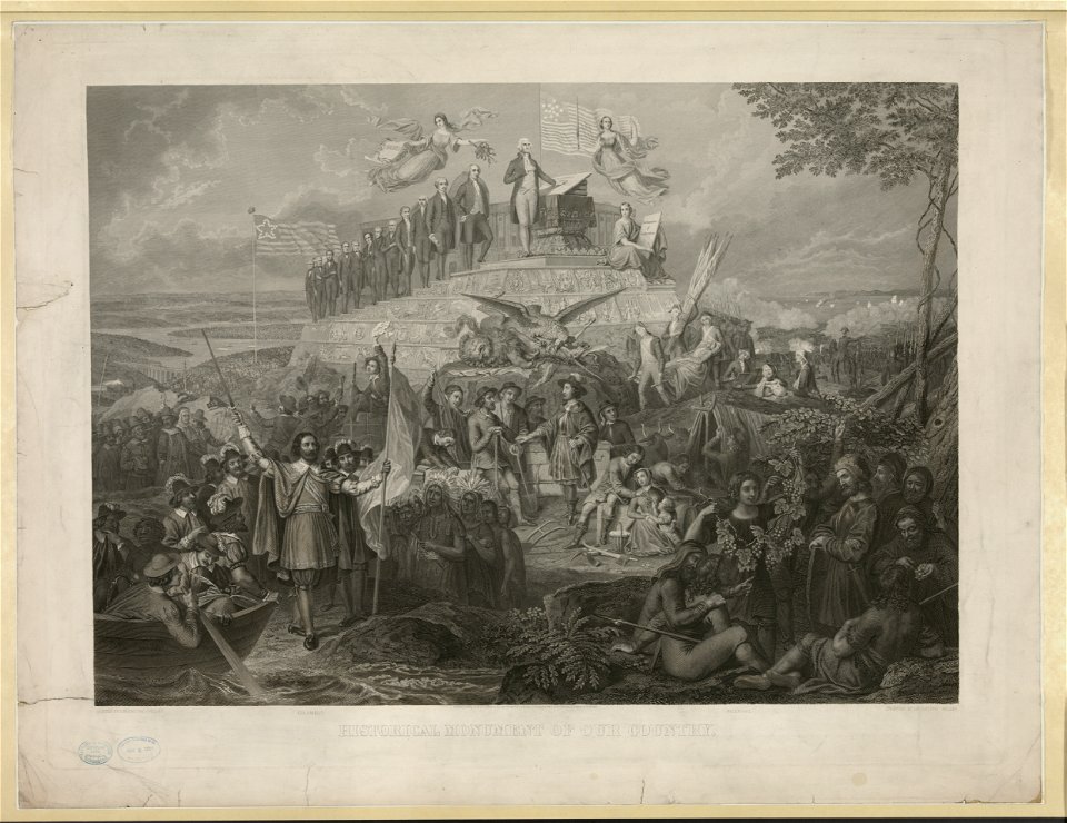 Historical monument of our country - painted by I.M. Enzing-Miller ; engraved by I.M. Enzing-Miller. LCCN2006681067