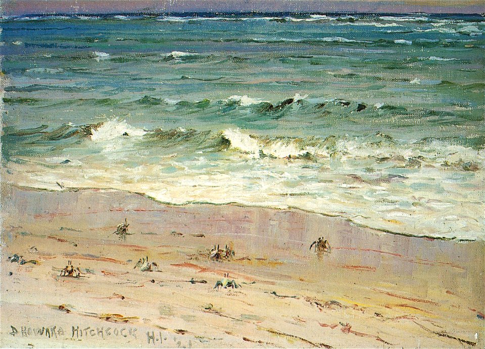 'Crabs on the Beach' by D. Howard Hitchcock