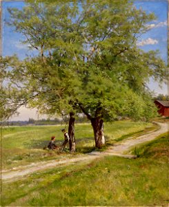 Hjalmar Munsterhjelm - Crack Willows - A I 618 - Finnish National Gallery