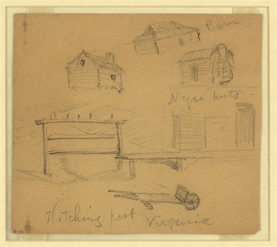 Hitching post, Virginia LCCN2004660553