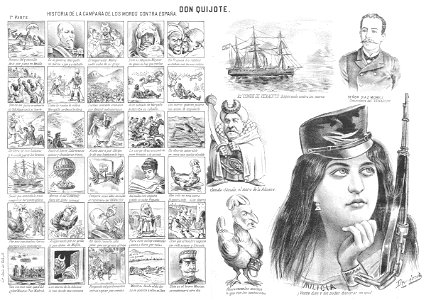 Historia de la campaña de los moros contra España, primera parte, de Demócrito