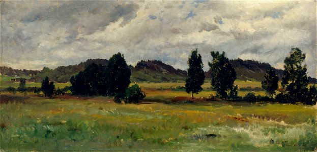 Hjalmar Munsterhjelm - Landscape from Tuulos - A II 1172 - Finnish National Gallery
