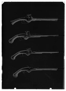 Hjullåspistoler - Livrustkammaren - 292-negative