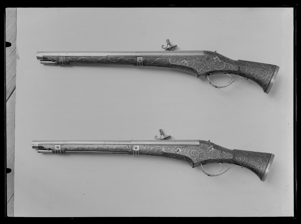 Hjullåspistol, Brescia ca 1630 - Livrustkammaren - 52229