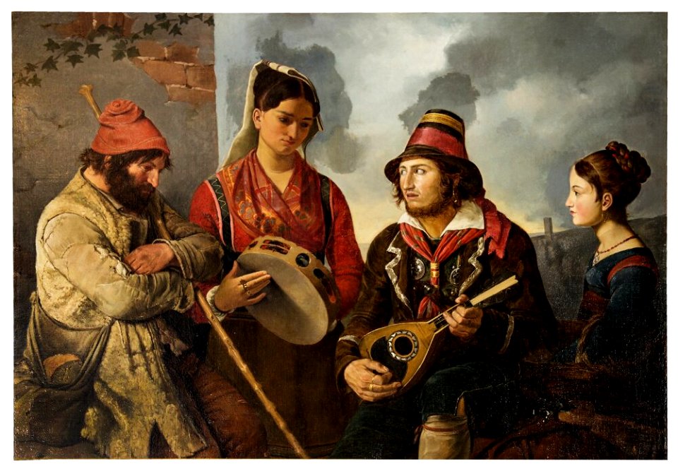 Hjalmar Mörner - Bandits in Abruzzo - NM 6889 - Nationalmuseum