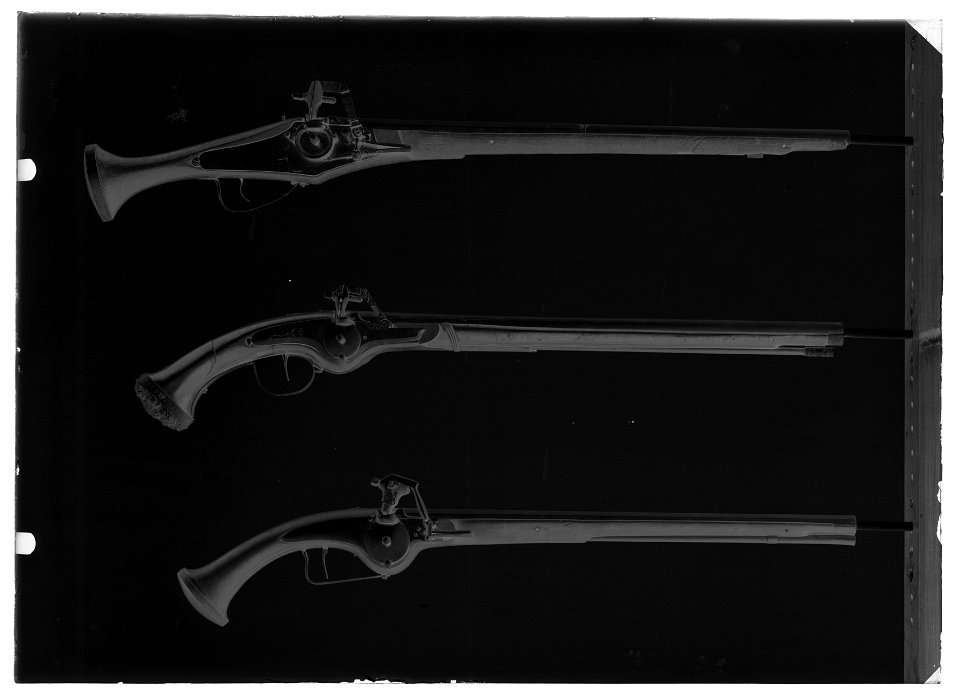 Hjullåspistoler - Livrustkammaren - 68776-negative