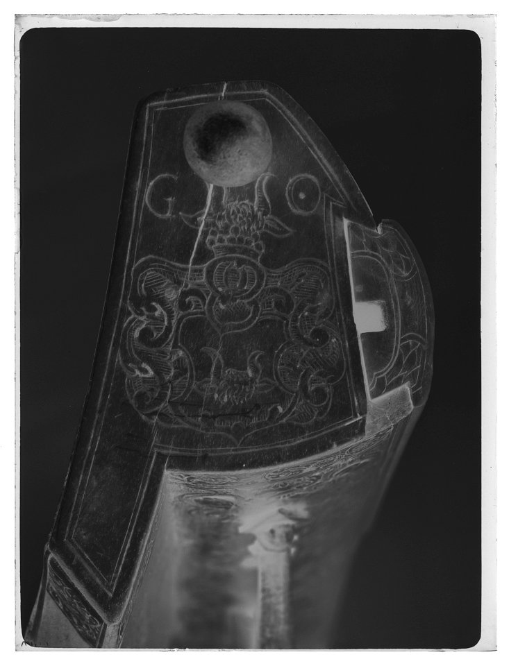 Hjullåsstudsare, Danzig ca 1609-1610 - Livrustkammaren - 53721-negative