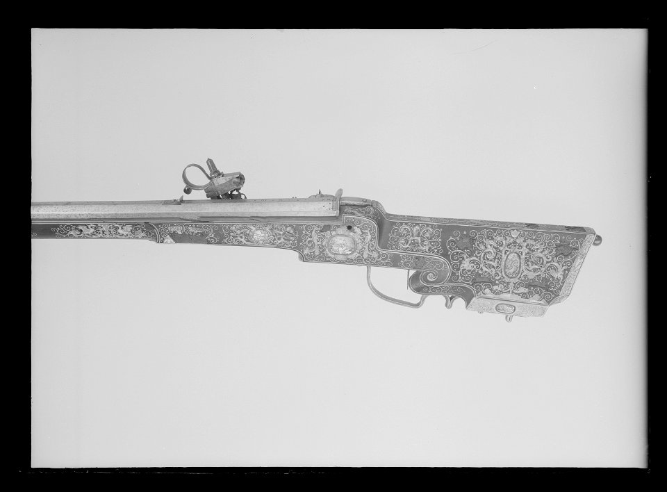 Hjullåsstudsare, Danzig ca 1609-1610 - Livrustkammaren - 78268