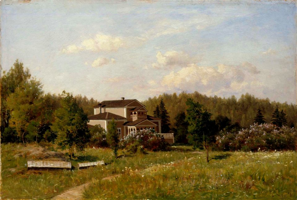 Hjalmar Munsterhjelm - Rytty Manor - A II 844 - Finnish National Gallery