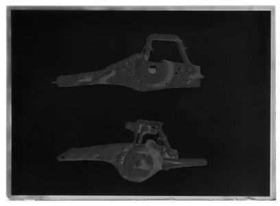 Hjullås, jordfynd - Livrustkammaren - 17573-negative