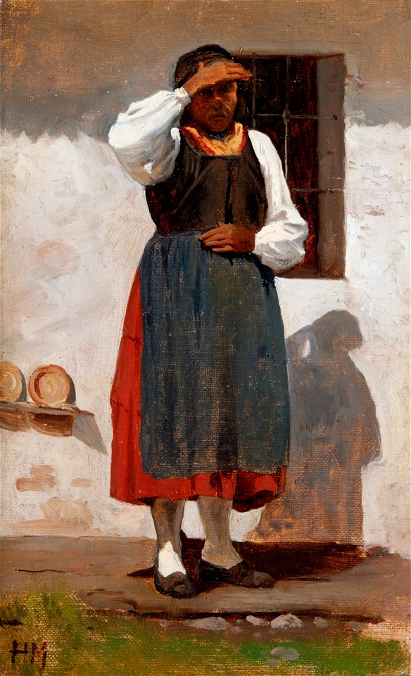 Hjalmar Munsterhjelm - Peasant Woman from Bayern
