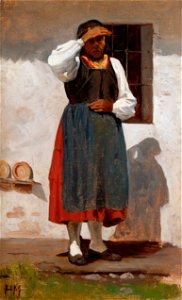 Hjalmar Munsterhjelm - Peasant Woman from Bayern