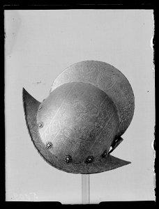 Hjälm, morion. 1500-talets andra hälft-1600-talets början - Livrustkammaren - 19271