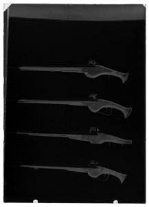 Hjullåspistoler - Livrustkammaren - 25975-negative